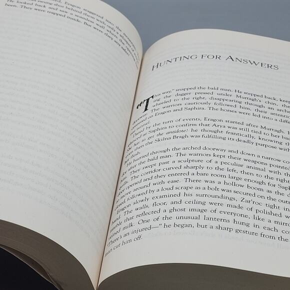 Eragon Eldest Inheritance Cycle Books 1 & 2 Christopher Paolini 1st Omnibus Ed. - Picture 11 of 16